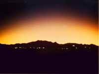 Setting Sun/Ft. Huachuca, AZ